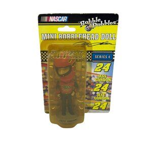 NWB Jeff Gordon #24 NASCAR Mini Bobblehead Bobble Dobbles Series DuPont Figure